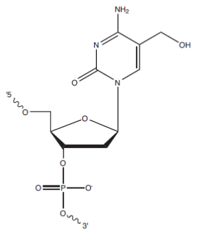 FOF - 5-Hydroxymethyl-dC_structure